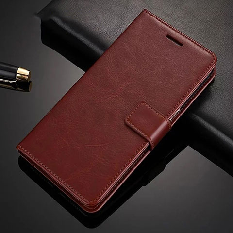 Handytasche Stand Schutzhülle Leder Hülle für Xiaomi Redmi K30 5G Braun