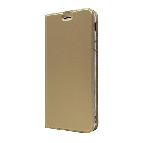 Handytasche Stand Schutzhülle Leder Hülle L01 für Sony Xperia 10 Gold