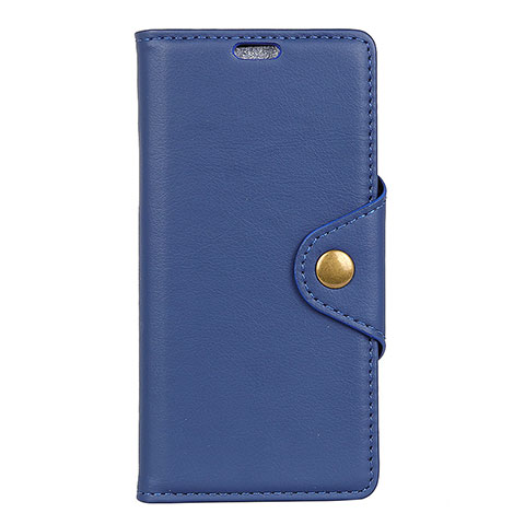 Handytasche Stand Schutzhülle Leder Hülle L02 für Asus Zenfone 5 ZE620KL Blau