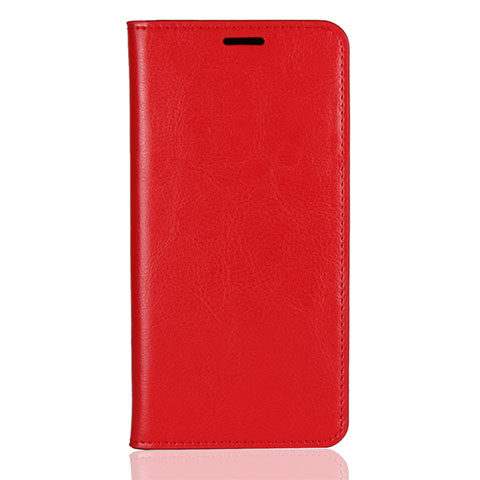 Handytasche Stand Schutzhülle Leder Hülle L03 für Huawei Enjoy 8 Plus Rot