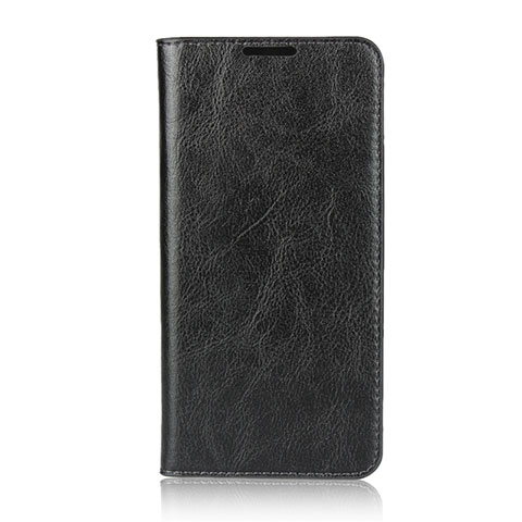 Handytasche Stand Schutzhülle Leder Hülle L05 für Huawei P30 Lite Schwarz