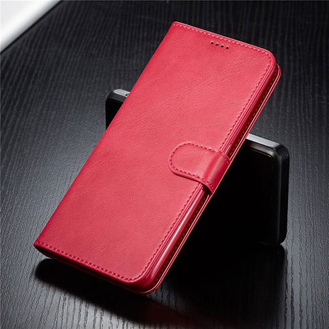Handytasche Stand Schutzhülle Leder Hülle T03 für Samsung Galaxy A80 Rot