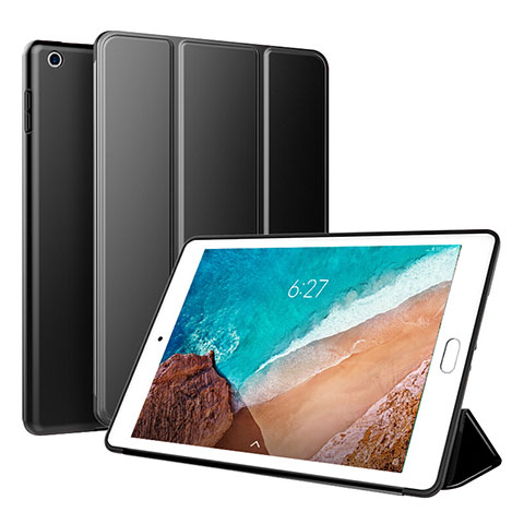 Handytasche Stand Schutzhülle Leder L01 für Xiaomi Mi Pad 4 Schwarz