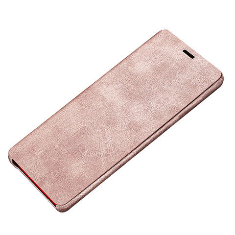 Handytasche Stand Schutzhülle Leder L02 für Samsung Galaxy Note 8 Duos N950F Rosa