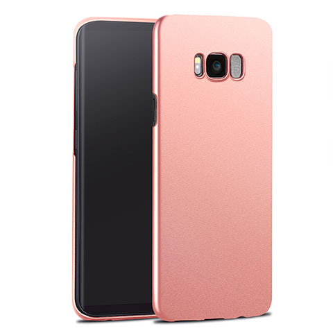 Hülle Kunststoff Schutzhülle Matt für Samsung Galaxy S8 Plus Rosegold