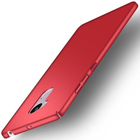 Hülle Kunststoff Schutzhülle Matt für Xiaomi Redmi 4 Prime High Edition Rot
