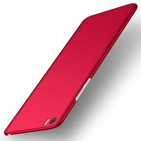 Hülle Kunststoff Schutzhülle Matt M01 für Xiaomi Mi Note Rot