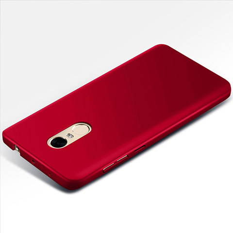 Hülle Kunststoff Schutzhülle Matt M01 für Xiaomi Redmi Note 4 Rot