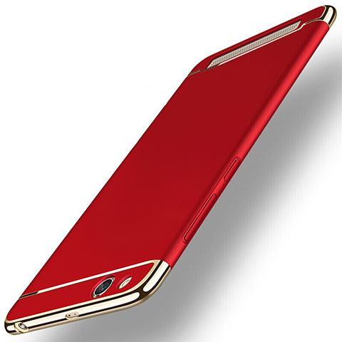 Hülle Luxus Metall Rahmen und Kunststoff für Xiaomi Redmi 5A Rot