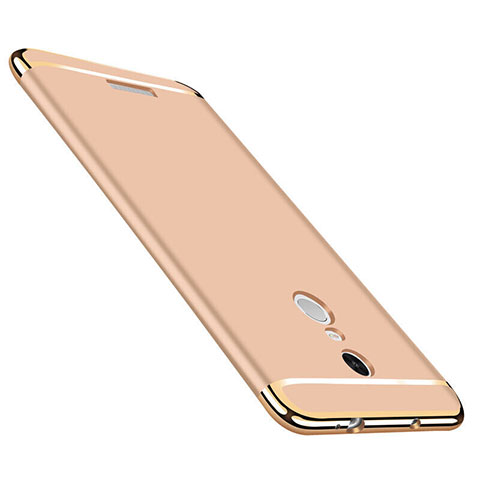 Hülle Luxus Metall Rahmen und Kunststoff für Xiaomi Redmi Note 3 MediaTek Gold