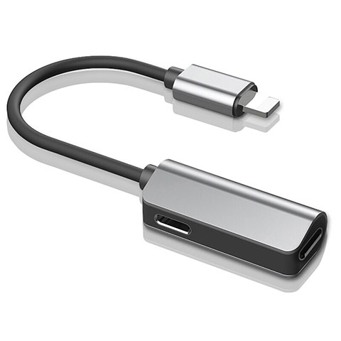 Kabel Lightning USB H01 für Apple iPhone 11 Silber