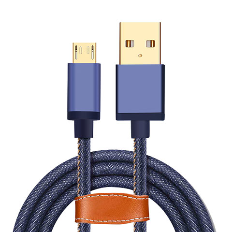 Kabel Micro USB Android Universal A11 Blau