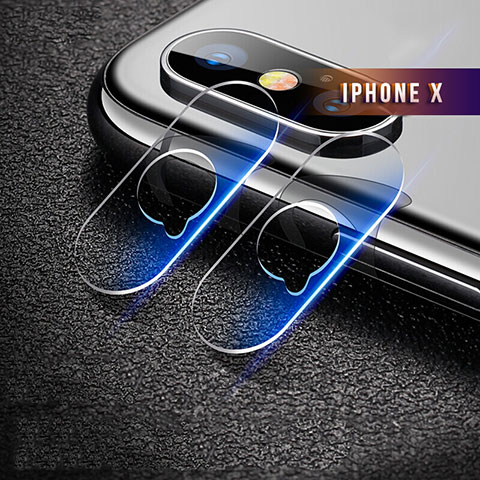 Kameraschutz Gehärtetes Glas Glasfolie F06 für Apple iPhone Xs Klar