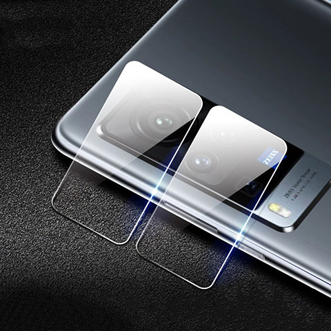 Kameraschutz Gehärtetes Glas Glasfolie Skins zum Aufkleben C01 Panzerglas für Vivo X60 Pro 5G Klar