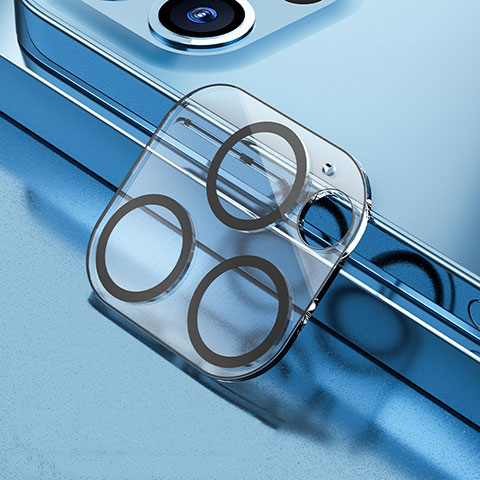 Kameraschutz Gehärtetes Glas Glasfolie Skins zum Aufkleben C02 Panzerglas für Apple iPhone 12 Pro Klar