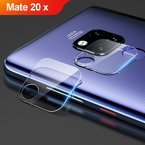 Kameraschutz Gehärtetes Glas Glasfolie Skins zum Aufkleben Panzerglas für Huawei Mate 20 X 5G Klar