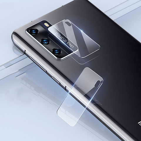 Kameraschutz Gehärtetes Glas Glasfolie Skins zum Aufkleben Panzerglas für Huawei P40 Klar