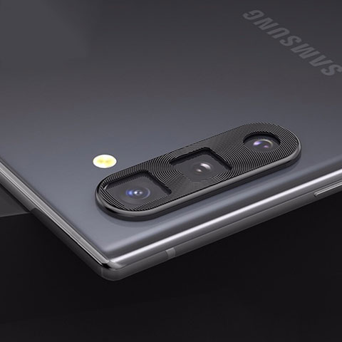 Kameraschutz Gehärtetes Glas Glasfolie Skins zum Aufkleben Panzerglas für Samsung Galaxy Note 10 5G Schwarz