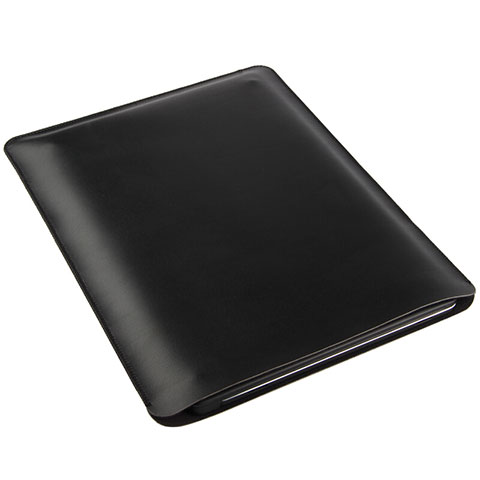 Leder Handy Tasche Sleeve Schutz Hülle für Apple iPad Mini 3 Schwarz