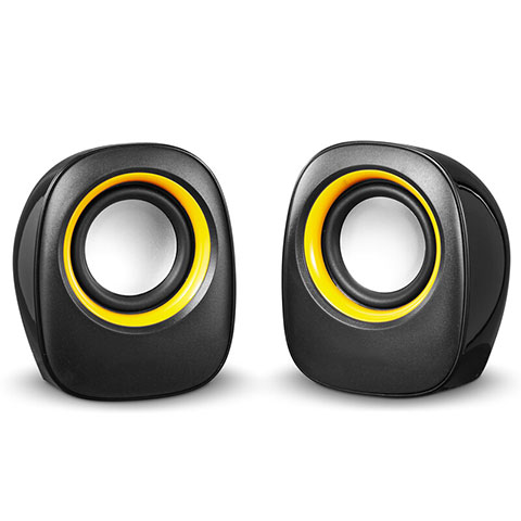 Mini Lautsprecher Stereo Speaker S01 Schwarz