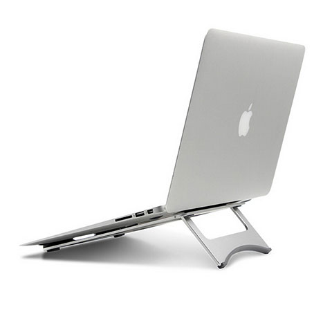 NoteBook Halter Halterung Laptop Ständer Universal für Apple MacBook Air 11 zoll Silber
