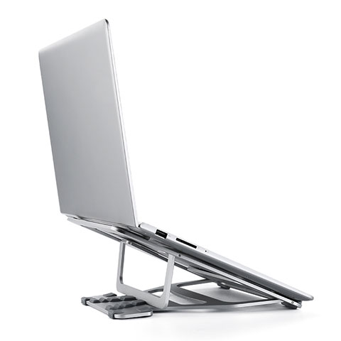 NoteBook Halter Halterung Laptop Ständer Universal K03 für Apple MacBook Air 13 zoll Silber