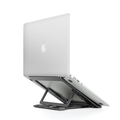NoteBook Halter Halterung Laptop Ständer Universal T08 für Apple MacBook Air 13.3 zoll (2018) Schwarz