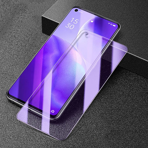 Schutzfolie Displayschutzfolie Panzerfolie Gehärtetes Glas Glasfolie Anti Blue Ray Skins zum Aufkleben Panzerglas B03 für Oppo Reno5 5G Klar