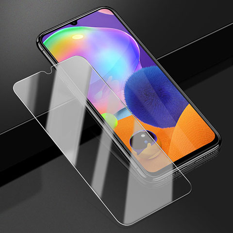 Schutzfolie Displayschutzfolie Panzerfolie Gehärtetes Glas Glasfolie Skins zum Aufkleben Panzerglas für Samsung Galaxy A31 Klar