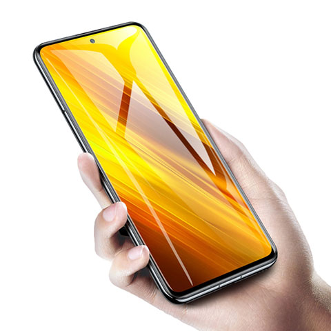 Schutzfolie Displayschutzfolie Panzerfolie Gehärtetes Glas Glasfolie Skins zum Aufkleben Panzerglas für Xiaomi Poco X3 Pro Klar