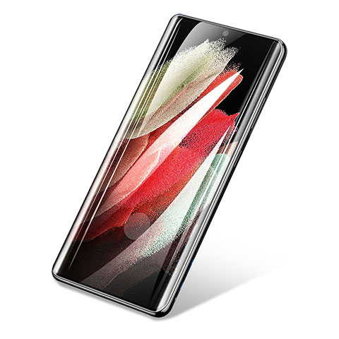 Schutzfolie Displayschutzfolie Panzerfolie Gehärtetes Glas Glasfolie Skins zum Aufkleben Panzerglas T01 für Samsung Galaxy S21 Ultra 5G Klar