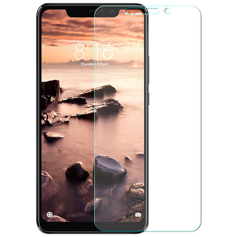 Schutzfolie Displayschutzfolie Panzerfolie Gehärtetes Glas Glasfolie Skins zum Aufkleben Panzerglas T02 für Xiaomi Redmi Note 6 Pro Klar