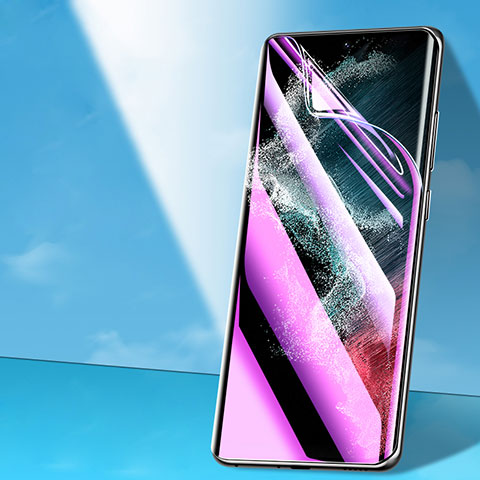 Schutzfolie Displayschutzfolie Panzerfolie Skins zum Aufkleben Full Coverage Anti Blue Ray für Samsung Galaxy S23 Ultra 5G Klar
