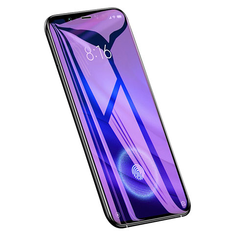 Schutzfolie Displayschutzfolie Panzerfolie Skins zum Aufkleben Gehärtetes Glas Glasfolie Anti Blue Ray für Xiaomi Mi 8 Screen Fingerprint Edition Klar