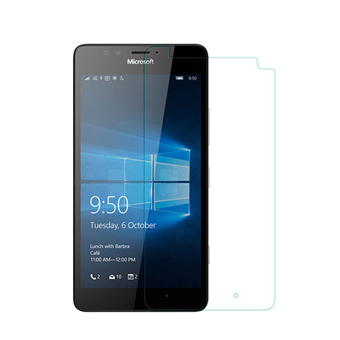 Schutzfolie Displayschutzfolie Panzerfolie Skins zum Aufkleben Gehärtetes Glas Glasfolie für Microsoft Lumia 950 Klar