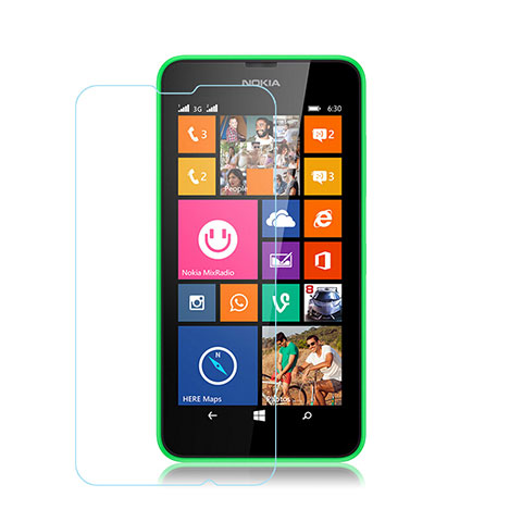 Schutzfolie Displayschutzfolie Panzerfolie Skins zum Aufkleben Gehärtetes Glas Glasfolie für Nokia Lumia 530 Klar