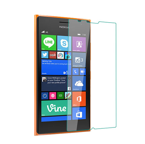 Schutzfolie Displayschutzfolie Panzerfolie Skins zum Aufkleben Gehärtetes Glas Glasfolie für Nokia Lumia 830 Klar
