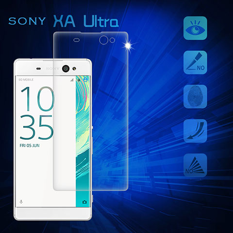 Schutzfolie Displayschutzfolie Panzerfolie Skins zum Aufkleben Gehärtetes Glas Glasfolie für Sony Xperia XA Ultra Klar