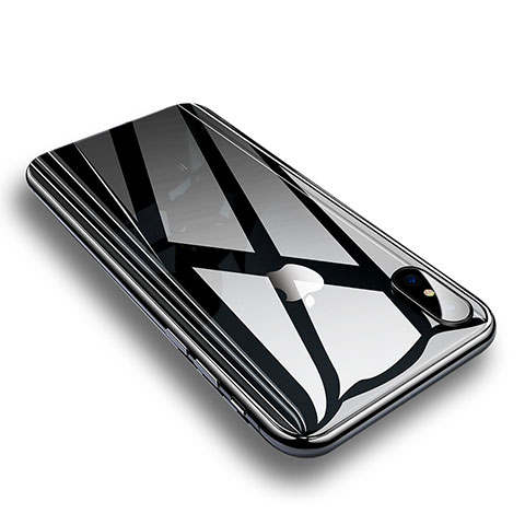 Schutzfolie Displayschutzfolie Panzerfolie Skins zum Aufkleben Gehärtetes Glas Glasfolie Rückseite P01 für Apple iPhone X Weiß