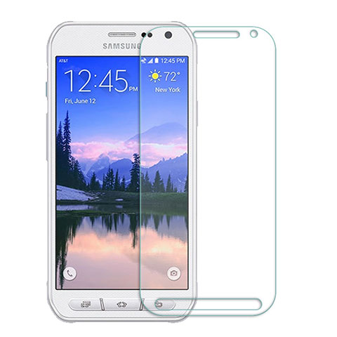 Schutzfolie Displayschutzfolie Panzerfolie Skins zum Aufkleben Gehärtetes Glas Glasfolie T01 für Samsung Galaxy S6 Active G890 Klar