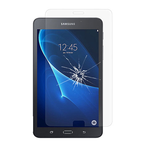 Schutzfolie Displayschutzfolie Panzerfolie Skins zum Aufkleben Gehärtetes Glas Glasfolie T02 für Samsung Galaxy Tab A6 7.0 SM-T280 SM-T285 Klar