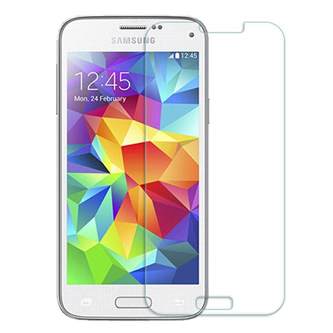 Schutzfolie Displayschutzfolie Panzerfolie Skins zum Aufkleben Gehärtetes Glas Glasfolie T03 für Samsung Galaxy S5 Mini G800F G800H Klar