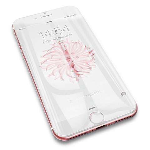 Schutzfolie Displayschutzfolie Panzerfolie Skins zum Aufkleben Gehärtetes Glas Glasfolie T06 für Apple iPhone 7 Klar