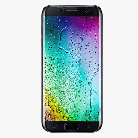 Schutzfolie Displayschutzfolie Panzerfolie Skins zum Aufkleben Gehärtetes Glas Glasfolie T06 für Samsung Galaxy S7 Edge G935F Klar