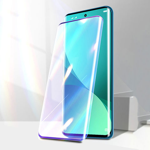 Schutzfolie Full Coverage Displayschutzfolie Panzerfolie Gehärtetes Glas Glasfolie Anti Blue Ray Skins zum Aufkleben Panzerglas für Xiaomi Mi 12S Ultra 5G Schwarz