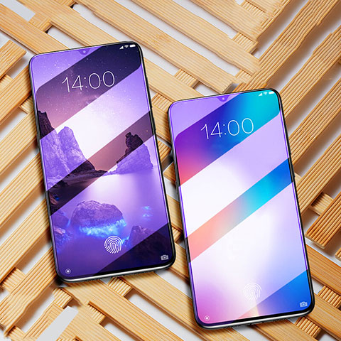 Schutzfolie Full Coverage Displayschutzfolie Panzerfolie Gehärtetes Glas Glasfolie Skins zum Aufkleben Panzerglas F04 für Xiaomi Mi 9 Pro 5G Schwarz