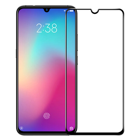 Schutzfolie Full Coverage Displayschutzfolie Panzerfolie Gehärtetes Glas Glasfolie Skins zum Aufkleben Panzerglas F05 für Xiaomi Mi 9 Pro 5G Schwarz