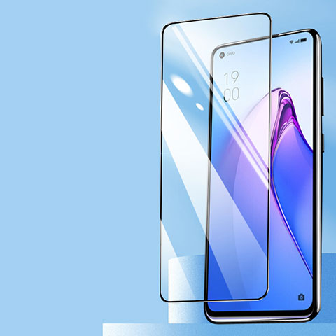 Schutzfolie Full Coverage Displayschutzfolie Panzerfolie Gehärtetes Glas Glasfolie Skins zum Aufkleben Panzerglas F06 für Oppo Find X5 5G Schwarz