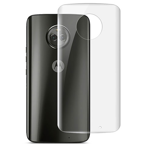 Schutzfolie Schutz Folie Rückseite für Motorola Moto X4 Klar
