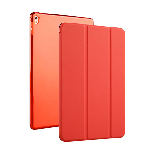 Schutzhülle Flip Stand Tasche Leder für Apple iPad Pro 9.7 Rot